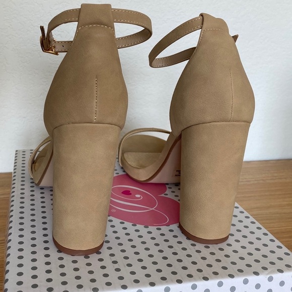 My Delicious Shoes Shiner Ankle Strap Heel - Picture 5 of 6